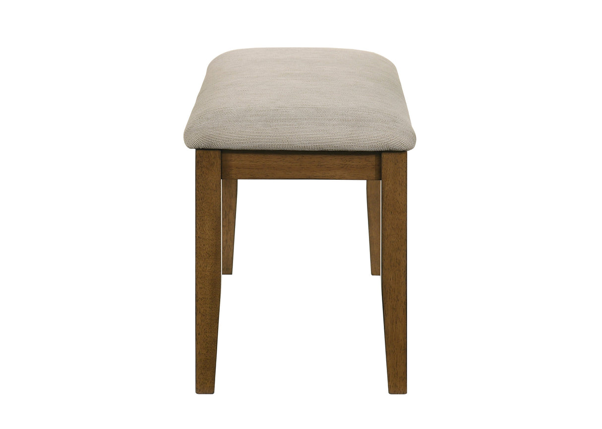 Glendale Beige/Brown Dining Bench by Crown Mark at Eve Furniture