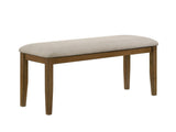 Glendale Beige/Brown Dining Set by Crown Mark at Eve Furniture