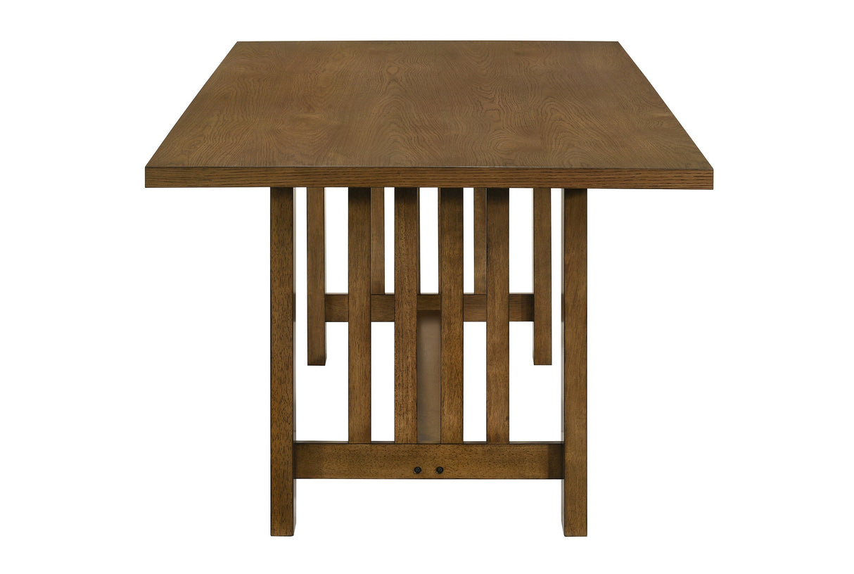 Glendale Beige/Brown Dining Set by Crown Mark at Eve Furniture