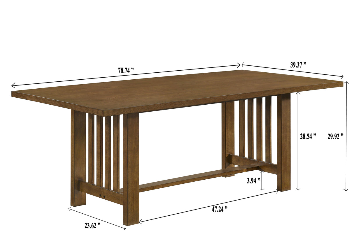 Glendale Brown Dining Room Set by Crown Mark at Eve Furniture