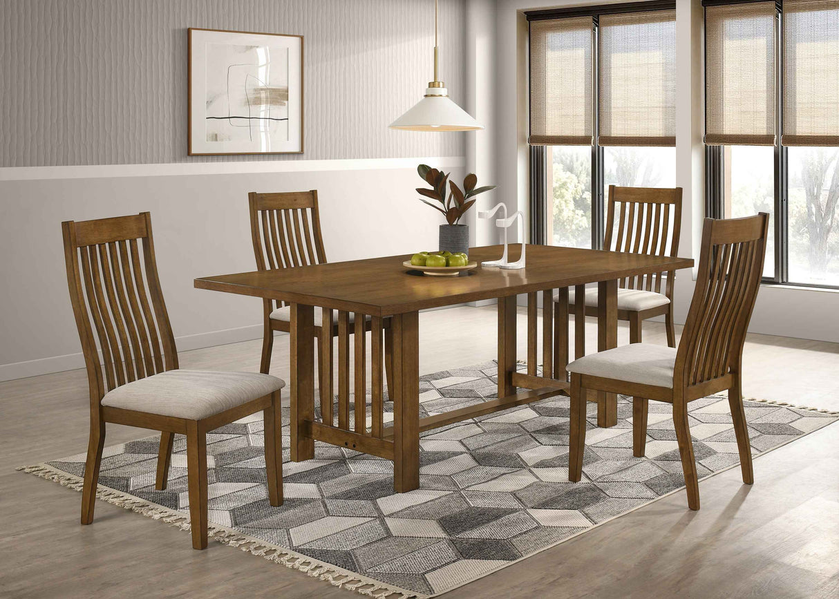 Glendale Brown Dining Room Set by Crown Mark at Eve Furniture