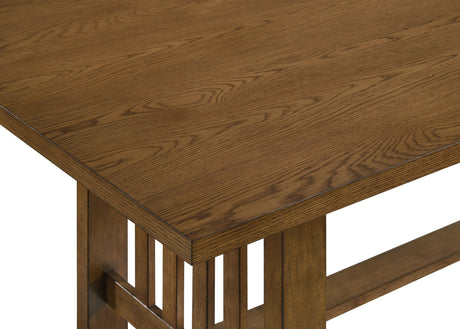 Glendale Brown Dining Table by Crown Mark at Eve Furniture