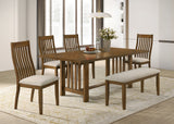Glendale Brown Dining Table by Crown Mark at Eve Furniture