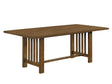 Glendale Brown Dining Table by Crown Mark at Eve Furniture
