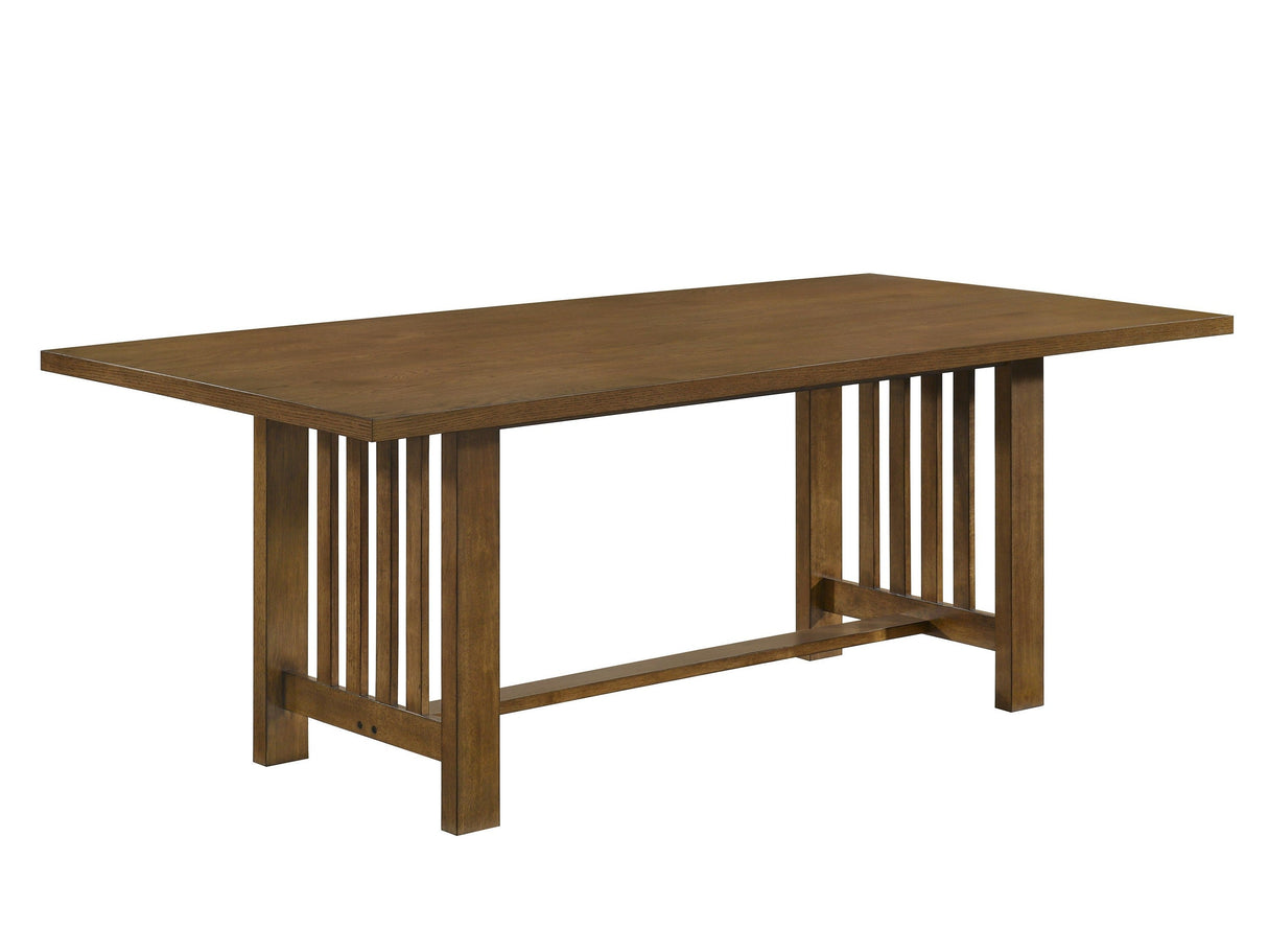 Glendale Brown Dining Table by Crown Mark at Eve Furniture