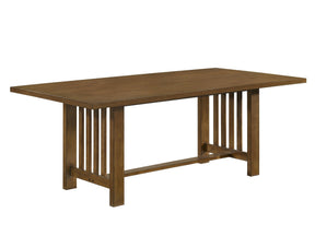 Glendale Brown Dining Table by Crown Mark at Eve Furniture