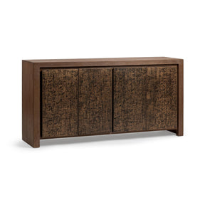 Glendale Toasted Chestnut 4 Door Buffet by Classic Home at Eve Furniture