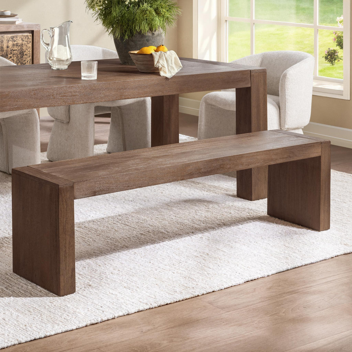 Glendale Dining Bench by Classic Home at Eve Furniture