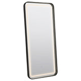 Glendora Black LED Standing Mirror with Bluetooth Speaker by Coaster at Eve Furniture