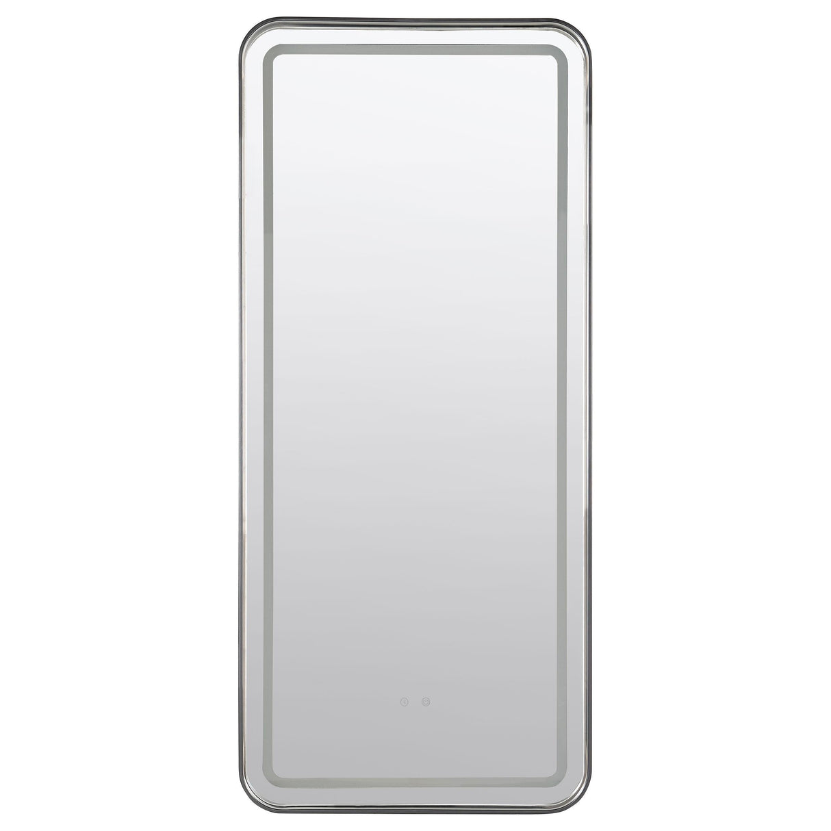 Glendora Black LED Standing Mirror with Bluetooth Speaker by Coaster at Eve Furniture
