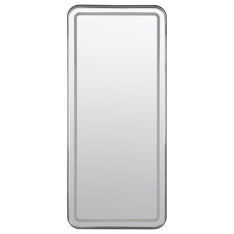 Glendora Black LED Standing Mirror with Bluetooth Speaker by Coaster at Eve Furniture