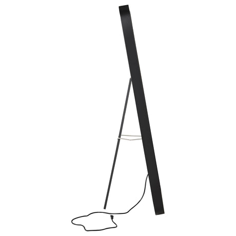 Glendora Black LED Standing Mirror with Bluetooth Speaker by Coaster at Eve Furniture