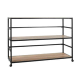 Glendora Black/Natural Rack by Classic Home at Eve Furniture