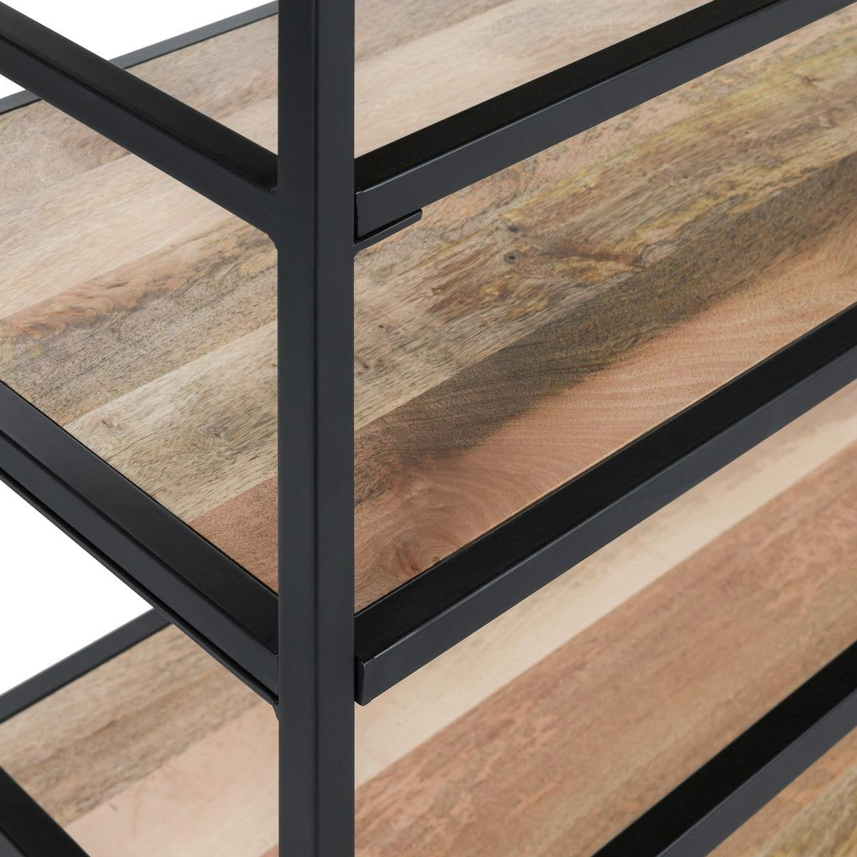 Glendora Black/Natural Rack by Classic Home at Eve Furniture