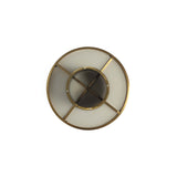 Glenn Coffee Table and End Table in Gold (set of 2) by Manhattan Comfort at Eve Furniture
