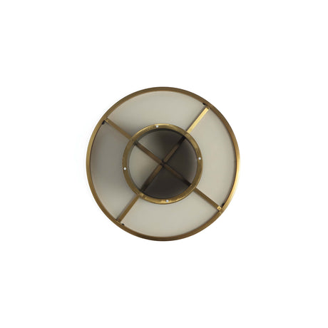Glenn Coffee Table and End Table in Gold (set of 2) by Manhattan Comfort at Eve Furniture