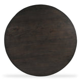 Glenn Dark Brown Round Dining Table by MOES at Eve Furniture