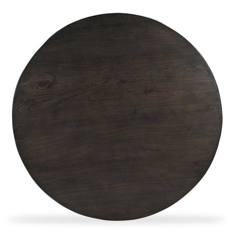 Glenn Dark Brown Round Dining Table by MOES at Eve Furniture