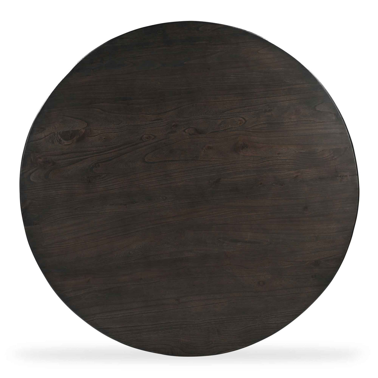 Glenn Dark Brown Round Dining Table
