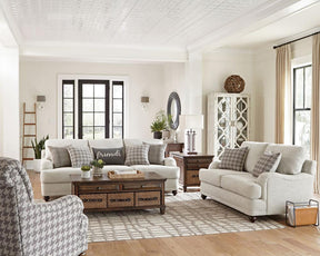 Glenn Light Gray 3-Piece Cushion Back Living Room Set by Coaster at Eve Furniture