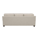 Glenn Light Gray and Blue Recessed Arms Living Room Set by Coaster at Eve Furniture
