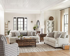 Glenn Light Gray Cushion Back Living Room Set by Coaster at Eve Furniture