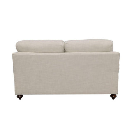 Glenn Light Gray Cushion Back Loveseat by Coaster at Eve Furniture