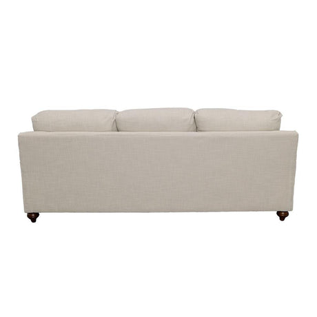 Glenn Light Gray Cushion Back Sofa by Coaster at Eve Furniture