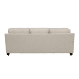Glenn Upholstered English Arm Sofa Light Grey and Blue by Coaster at Eve Furniture