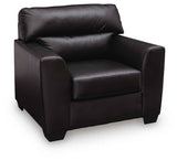 Glennbre Midnight Chair by Ashley at Eve Furniture