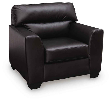 Glennbre Midnight Chair by Ashley at Eve Furniture