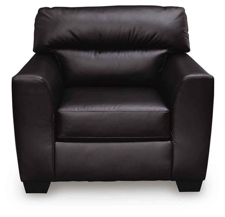 Glennbre Midnight Chair by Ashley at Eve Furniture