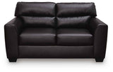Glennbre Midnight Loveseat by Ashley at Eve Furniture