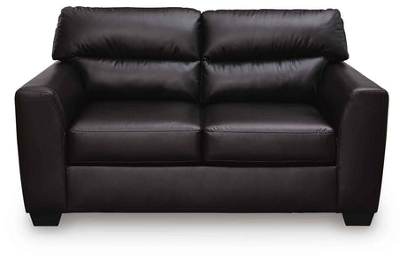 Glennbre Midnight Loveseat by Ashley at Eve Furniture
