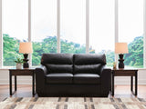 Glennbre Midnight Loveseat by Ashley at Eve Furniture