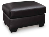Glennbre Midnight Ottoman by Ashley at Eve Furniture