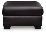 Glennbre Midnight Ottoman by Ashley at Eve Furniture