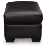 Glennbre Midnight Ottoman by Ashley at Eve Furniture