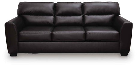 Glennbre Midnight Queen Sofa Sleeper by Ashley at Eve Furniture