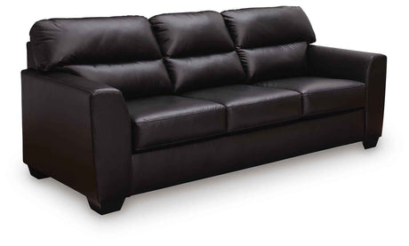 Glennbre Midnight Queen Sofa Sleeper by Ashley at Eve Furniture