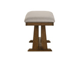Glenwick Brown Bench by Crown Mark at Eve Furniture