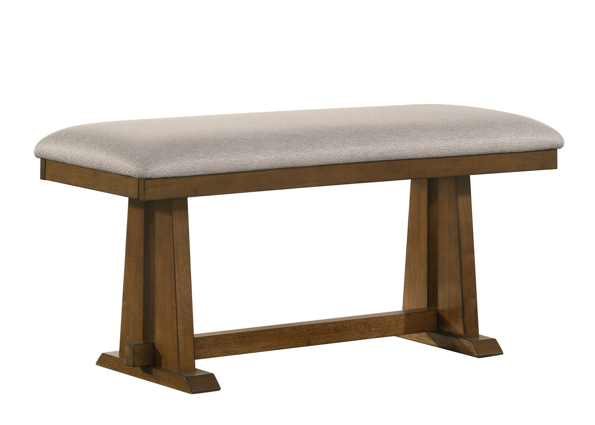 Glenwick Brown Bench by Crown Mark at Eve Furniture