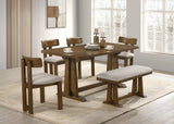Glenwick Brown Dining Table by Crown Mark at Eve Furniture