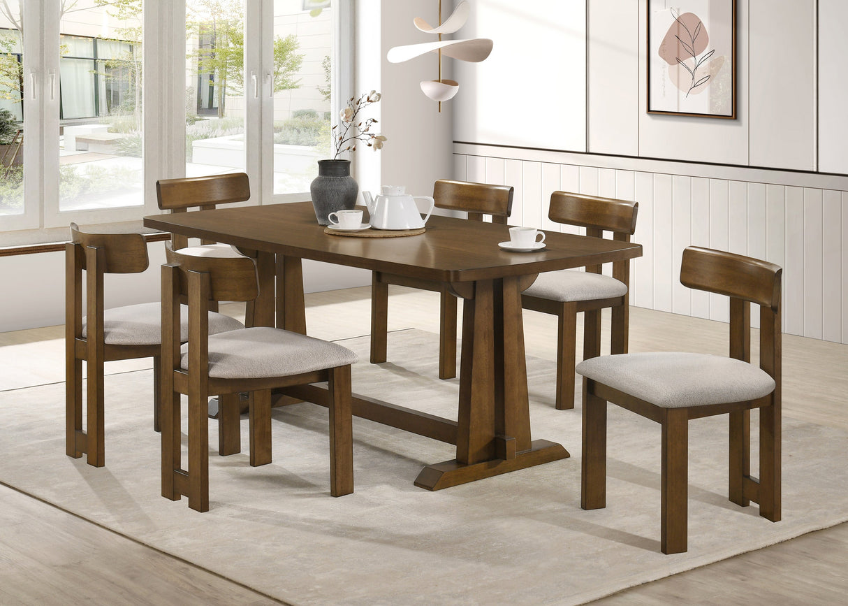 Glenwick Brown Dining Table by Crown Mark at Eve Furniture