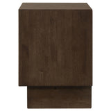 Glenwood Warm Brown 2-Drawer Nightstand by Coaster at Eve Furniture