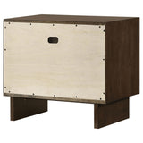 Glenwood Warm Brown 2-Drawer Nightstand by Coaster at Eve Furniture