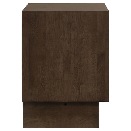 Glenwood Warm Brown 2-Drawer Nightstand by Coaster at Eve Furniture