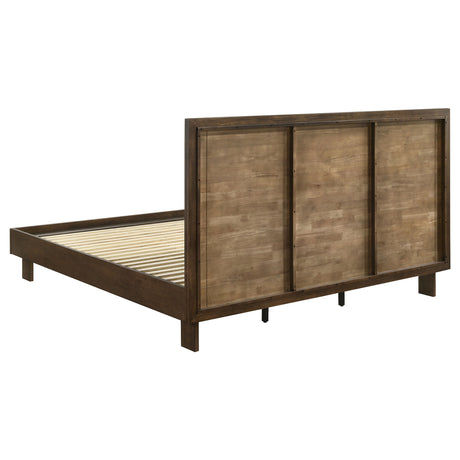 Glenwood Warm Brown 4-Piece Eastern King Bedroom Set by Coaster at Eve Furniture
