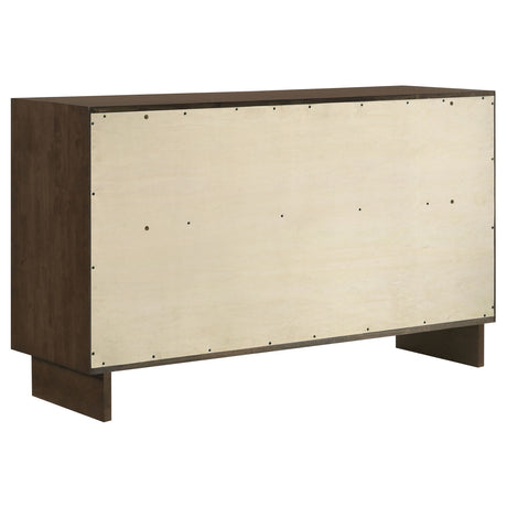 Glenwood Warm Brown 4-Piece Queen Bedroom Set by Coaster at Eve Furniture