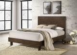 Glenwood Warm Brown 48-inch Eastern King Platform Panel Bed by Coaster at Eve Furniture